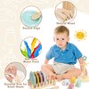 20 PCS Kitchen Playset with Wooden Toy Plates and Dishes, Montessori Kitchen Toys for Girls and Boys, Wooden Play Kitchen Accessories for Kids Toddlers Aged 3 and up