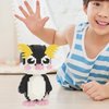 Larcele Animal Series Micro Building Blocks Animal Set, DIY Mini 3D Building Toy Bricks Kit,1094 Pieces KLJM-07 (Rockhopper Penguin)
