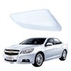 LAUBDGIE Rearview Mirror Cover Driver Left Side Compatible with Chevrolet chevy Malibu 2016-2021 84026841 White
