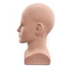 BLTYXT PVC Male Mannequin Head Professional Manikin Training Head for Display Headphone Game Console Hats Wigs Jewellery Glasses Facemask Caps Model Head (L90FuS)
