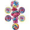 Anagram Trolls Poppy Birthday Party Balloon Bouquet Decorations Peace and Love, BQ_4266