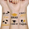192PCS Graduation Tattoos Party Supplies 2024 – Congrats Grad Prom Party Favors Decorations