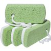 Dr. Entre's Pumice Stone for Feet 4 Pack: Callus Remover, Dead Skin Scraper, Exfoliator for Scrubber Use, Pedicure Tools, Cracked Heels Foot Care