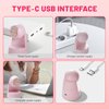 Mini UV Light for Nails, Small UV Light for Nails, USB Nail Dryer for Fast Curing,16W Portable Mini Nail U V Lamp for Gel Nail(Pink)