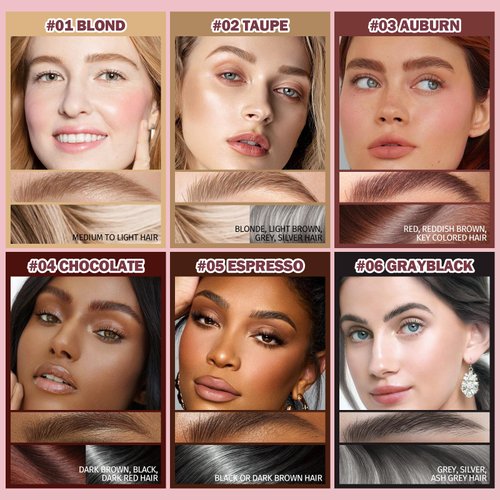 Anglicolor Liquid Microblading Eyebrow Pen,Square Angled Eyebrow Brush Hair-Like Strokes Easy To Color Long Lasting Quick Drying Natural Shaping Outlining Filling Brow for Beginners (#01Blond)