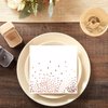 Juvale 50 Pack Rose Gold Party Napkins - Disposable Dinner Napkins for Wedding, Baby Shower, Birthday Party (6.5x6.5 In)