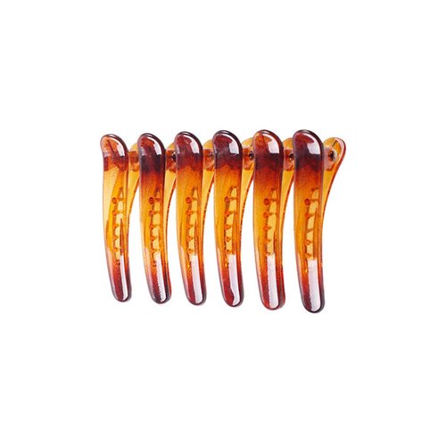 12 PCS Plastic Duck Bill Hair Clips Hairpins Hairgrip for Women Professional Hairdressing Hair Ba...