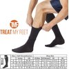 3 Pairs of Compression Socks for Women & Men Knee High Compression Socks - Relieve Calf & Leg Pain - Graduated to Boost Circulation & Reduce Edema Swelling, Nurse & Runner Recommended - (Black, XL)