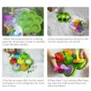 Mini Silicone Popsicle Mold, 7-cavity DIY Ice Pop Mold with Colorful Plastic Sticks, Popsicle Makers for Egg Bites, Lollipop and Ice Cream Mould, Baby Food Storage Container, Non-Stick Ice Cube Trays