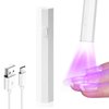 Gellen Mini UV Light for Nails Handheld, Portable UV Light for Gel Nails Cured, Cordless Nail Lamp Rechargeable Nail Dryer Lamp for Glue Fast Drying