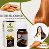 Bitter Almond Oil Natural Undiluted Pure For Hair Skin Care Skincare Facial Body & Cold Pressed Premium No Additives Kosher Halal (4 Pack = 4.05 oz / 120 ml) زيت اللوز المر
