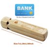 Wooden Train Whistle (2 Pack) 4 Tone Educational,Party favors Toy Gift with Blast Chart for Kids