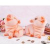 H&W Cute Pig Coin Money Bank, Shatterproof Piggy Bank, Creative Money Bank, Can Store 1000 Coins, Best Bitrthday Gift, Squint Piggy (WK7-D2)