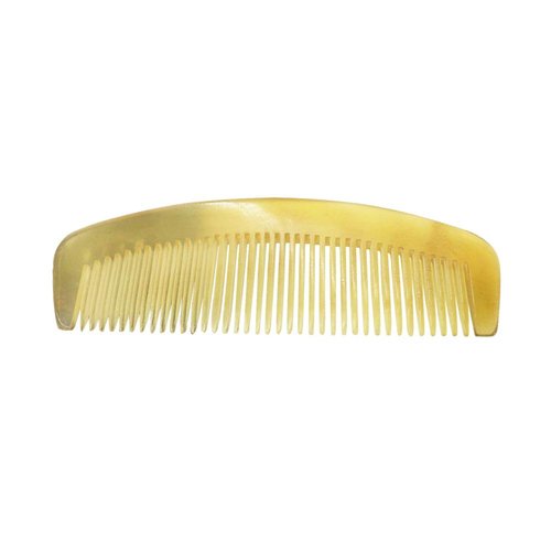 Ox Horn Hair Comb Pocket Horn Comb Horn Combs Hair Beard Comb Detangling Hair Comb Fine Comb Women Comb Teasing Combs for Women Comb for Hair Loss Man Buffalo Horn Comb Anti-static