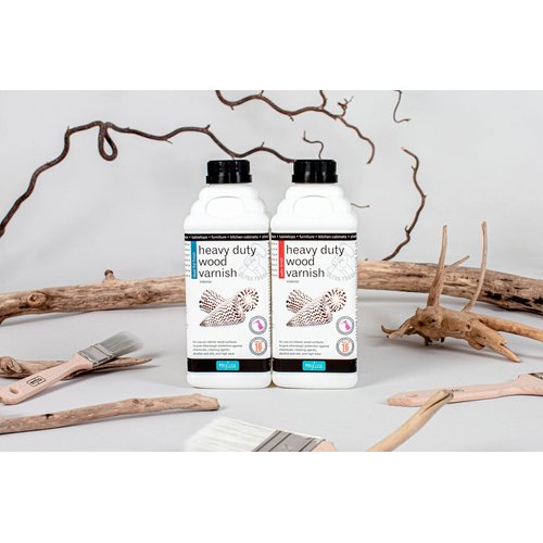 Polyvine Interior Wood Varnish Dead Flat Hard Wearing (Pint)