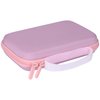 Lebakort Storage Case Compatible with GiiKER Super Slide Puzzle Games Original 500+ Challenges Brain Teaser Puzzle Toys Kids Teens (Pink Case)