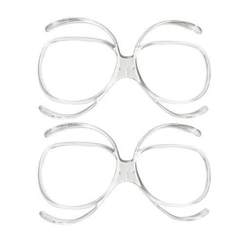 spiid Prescription Ski Goggles Rx Insert Optical Adaptor TR90 Flexible Bendable Universal Size Inner Frame Snowboard Motorcycle Goggle 2pcs