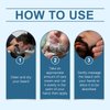 KunMan Stronghold Beard Cream for Men - Daily Beard Softener & Thickening Balm, Lightweight Moisturizer to Soothe Dry Skin and Straighten Facial Hair