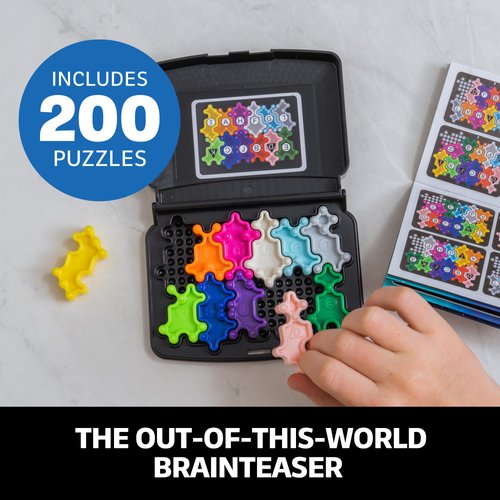 Educational Insights Kanoodle Cosmic - Brain Teaser Puzzle Challenge Game for Kids, Teens and Adults, Travel Games for Kids Ages 7+
