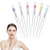 6 PCS Silicone Lip Brush - Yoizyfree Lip Brushes Reusable Lip Mask Applicators Lip Gloss Brush Lipstick Brush Makeup Applicator Beauty Tool Kits for Lipsticks,Lip Gloss,Lip Balm