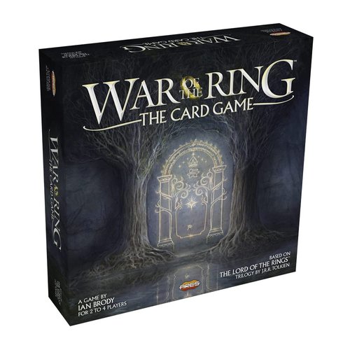 Ares Games War of The Ring: The Card Game – 60+ Minutes of Gameplay for 2-4 Players – Card Games for Teens and Adults Ages 13+ - English Version