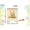 Winnie Birthday Banners Classic Pooh Happy Birthday Banner Signs Adorable Winnie Birthday Decoration Supplies