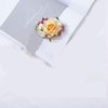 Leadigol Silk Flower Hair Comb Elegant Temperament Women Hair Comb Gift Hair Ornaments Korean Hairpin