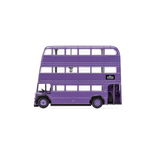 Knight Bus Triple Decker Bus Purple Movie Series Diecast Model by Corgi CC99726