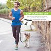 Tuff Mutt Hands Free Dog Leash For Running That Makes A Great Waist Leash for Dog Walking, Double Handle Bungee Leash with Reflective Stitching and Adjustable Dog Walking Belt