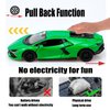 TOKAXI 1/36 Scale Lamborghini Revuelto Diecast Cars Models,Pull Back Vehicles Lamborghini Toy Cars,Cars Gifts for Boys Girls Green