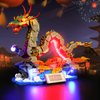 DALDED LED Lighting Kit for Lego Auspicious Dragon, LED Light Compatible with Lego 80112 Building Block Models (Not Include Lego Set)