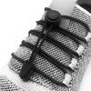No Tie Shoelaces - Tieless Elastic Shoe Laces - Strong Lock Shoelaces for Sneakers - One Size Fits All for Adults and Kids(Black)