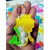 30 Packs Bulk Mini pop Friend Keychain, Birthday Party Favors Children Kids summer Students Prize