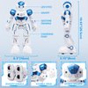 SGILE RC Robot Toys for Kids, Gesture Sensing Programmable Rechargeable Remote Control Robot for Age 3 4 5 6 7 8 12 Year Old Boys Girls Birthday Gift Present, Blue