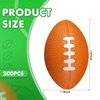 200 Packs Mini Football Sports Stress Ball Mini Foam Footballs Foam Mini Football Stress Ball Bulk Toy for Boys Girls Party Favor School Carnival Reward Football Themed Party Supplies, 1.18 Inches