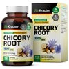 BIO KRAUTER Chicory Fiber Supplement - Chicory Root Powder 1200 mg - Inulin Capsules for Digestion Health Support - 100 Vegan Caps