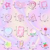 Namifin 3D Bear Nail Charms Bulk Y2K Lollipops Fruits Cherries Kawaii Gummies Oacen Beach Moon Bowknots Hearts Pearls Cute Nail Charms for Nail Art DIY Accessories