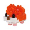 nanoblock - Hamtaro - Hamtaro Assortment 1 (Complete Set of 6), mininano Series Building Kit