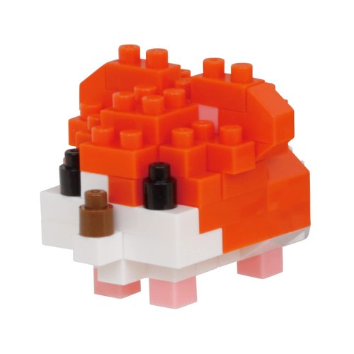 nanoblock - Hamtaro - Hamtaro Assortment 1 (Complete Set of 6), mininano Series Building Kit