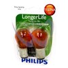 Philips Automotive Lighting 1157NALLB2 LongerLife Miniature Bulb, 2 Pack