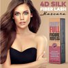 Secret Xpress Control 4D Silk Fiber Lash Mascara, Lengthening and Thick, Volume, Long Lasting, Smudge-Proof, All Day Full, Long, Thick Eyelashes (Brown)