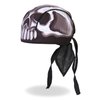 Hot Leathers 'Skull Head' Head Wrap (Black)