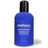 Mehron Makeup Liquid Makeup | Face Paint and Body Paint 4.5 oz (133 ml) (Blue)