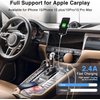 Car Carplay Cable for iPhone 16 15 Pro/Pro Max/Plus Charger Cord,3/6/10FT USB A to USB C Fast Charging Cable for Apple iPhone 16 15 Car Charger,Car Charger Adapter Cord for iPhone 16 15,for Samsung