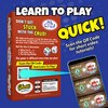 Oh Crud Card and Dice Game, Family Game for 2-6 Players, Adults, Teens, Kids, Easy-to-Learn, Strategy, Great for Friends and Families - Ghetti Games