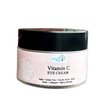 Vitamin C Eye Cream with Green Tea & Caffeine to Reduce Puffiness & Discoloration - Brighten & Hydrate - Banish Dark Circles & Reveal Youthful Eyes - 1 oz Glass Jar