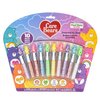 Townley Girl Care Bears 10 Piece Plant Based Lip Gloss, Girls Party Favors, First Makeup Set for Girl, Perfect for Parties, Sleepovers, and Birthday Gifts, Ages 3