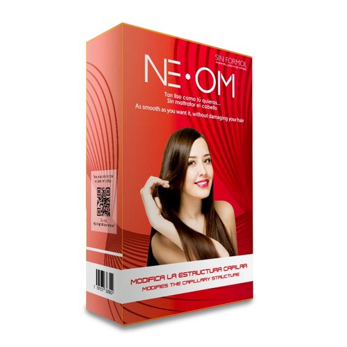 Naprolab Natural Hair Relaxer NEOM KIT Modifies the capillary structure, Acido Moldeador, Modifica la estructura capilar.