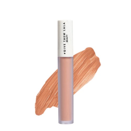 GIVE THEM LALA Matte Lipstick - Hydromatte Liquid Lipstick For Women - Satin Soft, Non-Drying Finish - Lightweight and Long Lasting Lipstick - Cruelty Free Lip Makeup (Get Out)