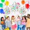 Happy Birthday Party Supplies Kit: Foil & Latex Balloons Combo for Birthday Party Decorations